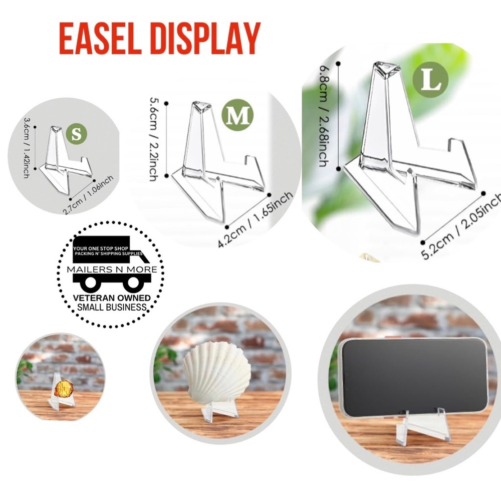 ❤️ LAST SET SELLER TOOLS bag stand❤️3 acrylic display tools❤️60 custom stickers - Picture 3 of 4